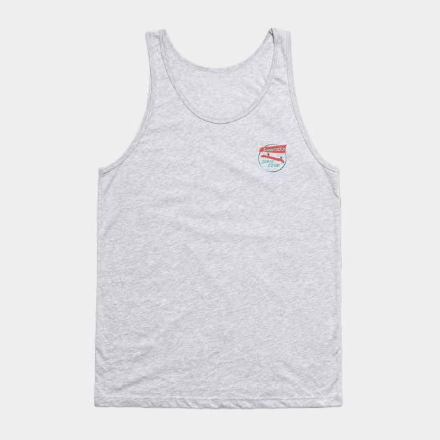 Skate Club Logo (Left Pocket) Tank Top by net_ha_ha_ha